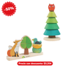6 sets juguetes apilables bebés