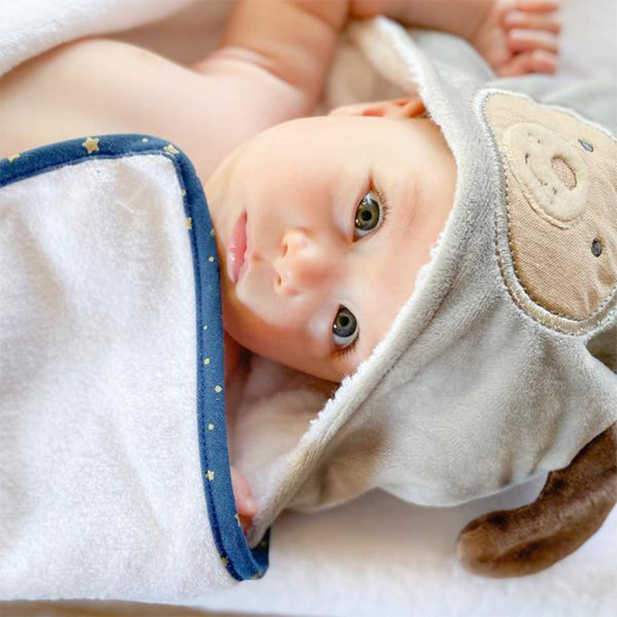 monami designs astro baby terry towel toalla bebe